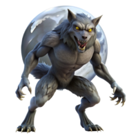 extraordinary rustic A Terrifying Werewolf Transforming Under A original png
