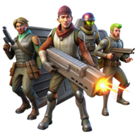 wonderful minimalist A Group of Space Pirates Armed with Laser P high quality png