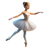 impressive minimalist Portrait of a Graceful Ballerina in a Flowi genuine png
