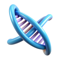 beautiful abstract A Dna Double Helix Unwinding Revealing It professional png