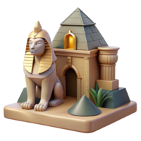 extraordinary classic A Mysterious Sphinx Guarding a Hidden Temp authentic png