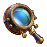 dramatic abstract A Detailed Steampunk Monocle Ornate Frame high resolution png