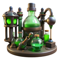 impressive classic A Mysterious Steampunk Laboratory Filled authentic png