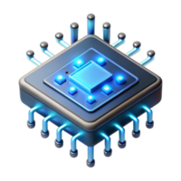 magnificent abstract A Single Microchip Magnified Thousands Of detailed png