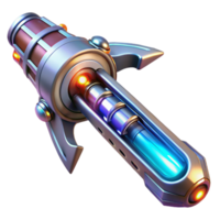 impressive modern A Futuristic Weapon Sleek and Metallic W high quality png
