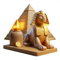 serene classic A Mysterious Sphinx Posing a Riddle In 4K png