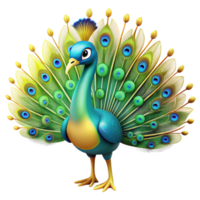extraordinary traditional A Vibrant Peacock Displaying Its Feathers high resolution png