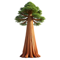 impressive minimalist A Giant Sequoia Tree Reaching Towards The high quality png