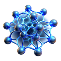 serene artistic Branching Fractal Network authentic png