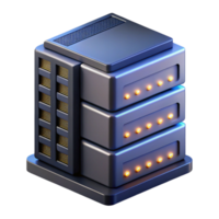 stunning rustic A Server Rack with Blinking Lights Compl professional png