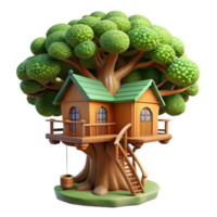 wonderful rustic A Treehouse Built Into a Giant Sequoia original png