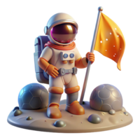 magnificent rustic A Lone Space Explorer in a Retro Futuris 4K png