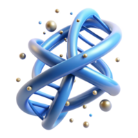 stunning artistic A Dna Double Helix Rotating Slowly Compos authentic png