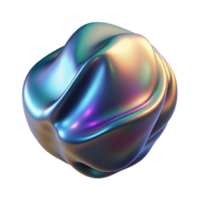 elegant rustic An Amorphous Blob of Shimmering Iridesce detailed png