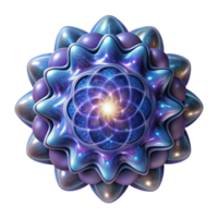 stunning traditional A Complex Fractal Pattern Resembling a N detailed png