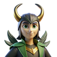 wonderful vintage A Mischievous Loki Transforming Into a Ra high resolution png