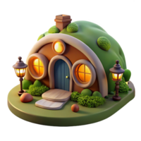 extraordinary rustic A Cozy Hobbit Style Dwelling Built Into original png