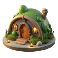 impressive classic A Cozy Hobbit Style Dwelling Built Into 4K png