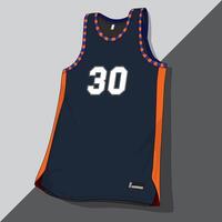 Abstract basketball apparel template vector