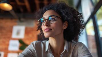 their expression reveals satisfaction and intrigue as they delve deeper into the complexities of the datasets capturing insights that inform critical business strategies photo