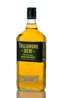 Gaziveren Cyprus -15.02.2025 Enjoying a taste of smooth Irish whiskey in a cozy setting at twilight photo