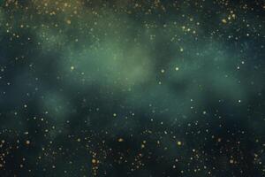Green background with gold speck photo