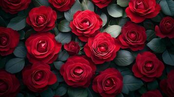 Red roses are shown in a photo