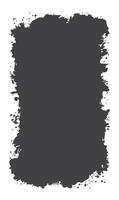 Abstract Black Ink Stain Watercolor Rough Rustic Vertical Frame Background with Copy Space for Banner Poster vector