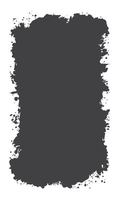 Abstract Black Ink Stain Watercolor Rough Rustic Vertical Frame Background with Copy Space for Banner Poster