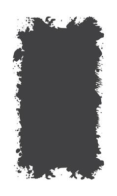 Abstract Black Ink Stain Watercolor Rough Rustic Vertical Background with Copy Space