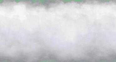 Thick white fog spreading horizontally on a green background with a soft and dense texture. Mist concept video