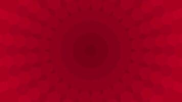 en djup röd galaktisk kärna glöder med intensitet, representerar de enorma kraft, fusion, och allvar av himmelsk kroppar inom de kosmos. video