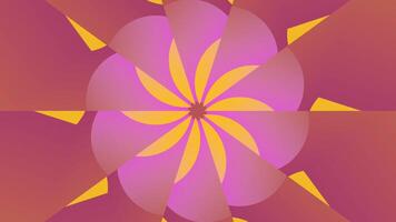 A delicate cosmic flower blooms in an abstract celestial pattern, symbolizing harmony, interconnectedness, and the fractal nature of the universe. video