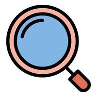 Transparency icon in flat line style representing openness honesty and clear communication ideal for business ethics and governance concepts. vector