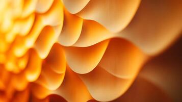 Soft Curved Abstract Forms in Warm Hues photo
