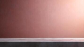 Elegant Minimalist Table with Soft Textured Background photo