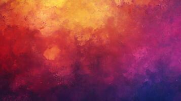 Abstract blend of vibrant colors creates a textured and warm design The gradation offers depth and evokes a sense of artistic expression photo