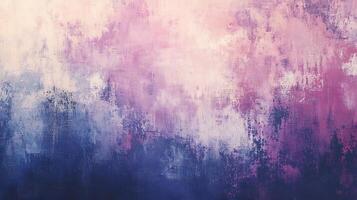 Abstract artwork with blended colors and a textured surface creates a visually appealing and atmospheric composition photo
