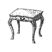 lamp desk sketch drawn item vector