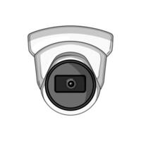 privacy facial recognition camera item illustration vector