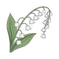 Beautiful String of Pearls in Bright Space vector
