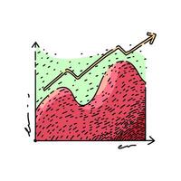 network graph sketch hand item drawn vector