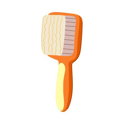 delicate soft baby brush cartoon illustration