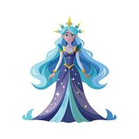 Gorgeous Ethereal Fantasy Model vector