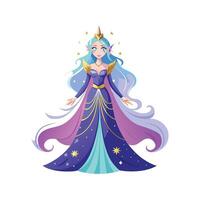 Lush Ethereal Fantasy Model vector