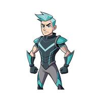Chic Sleek Cyber Ninja Model Design C 2 vector