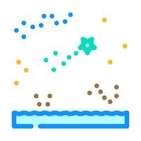 navigation star geographical discoveries color icon illustration vector