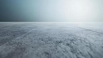 Minimalist Gray Floor with Expansive Perspective photo