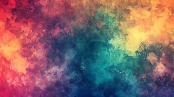 An abstract design with colorful blend of shades a blend of textures and bright color transitions in a splash of color photo