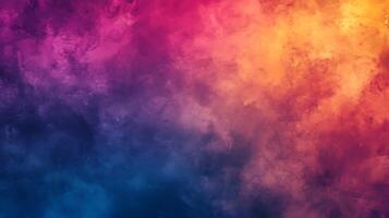 Abstract image featuring a dynamic blend of vibrant colors creating a dreamy ethereal atmosphere with fluid textures and smooth transitions photo